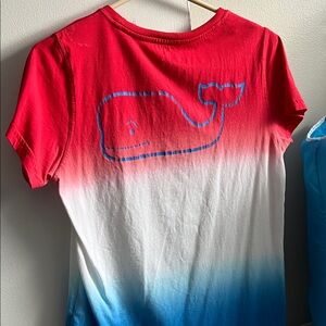 Vineyard Vines Dip Tie Dye Tee Size Small